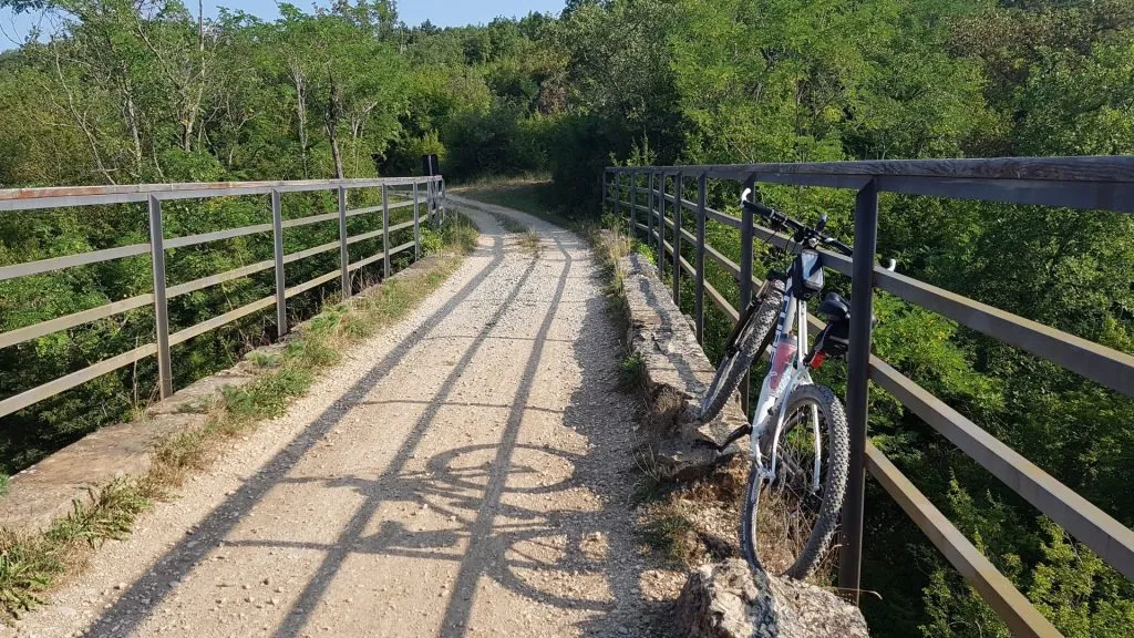 Parenzana cycling route 1